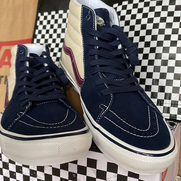 Vans Skate Sk8-Hi Dress Blues/Turtle Dove Men’s sneakers - Picture 8 of 16